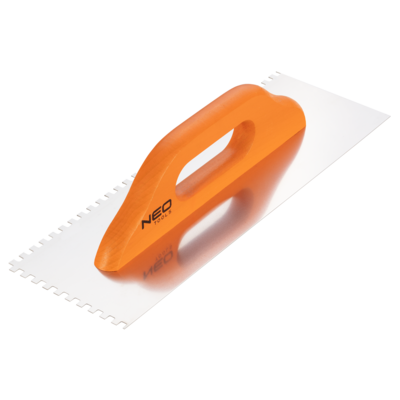 NEO Paca z zębami 380 x 128 mm ząb 6 x 6 x 6 mm uchwyt drewniany