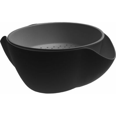 Misa z cedzakiem 1,2 l VEGE szara