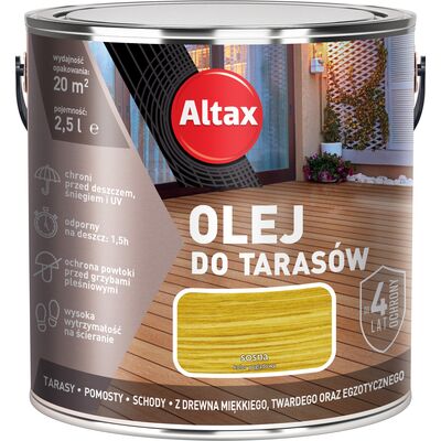 Altax Olej do tarasu 2,5 l Sosna