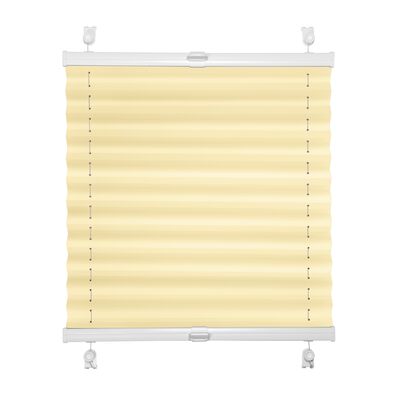 Roleta plisowana 70 x 220 cm wanilia