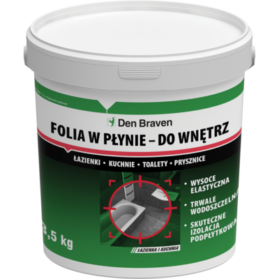 Folia w płynie do wewnątrz 3,5 kg Den Braven