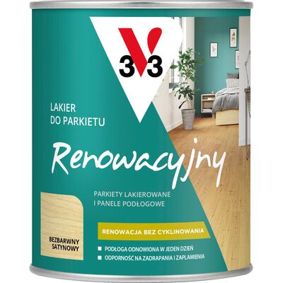 Lakier do parkietu renowacyjny mat 2,5 l bezbarwny