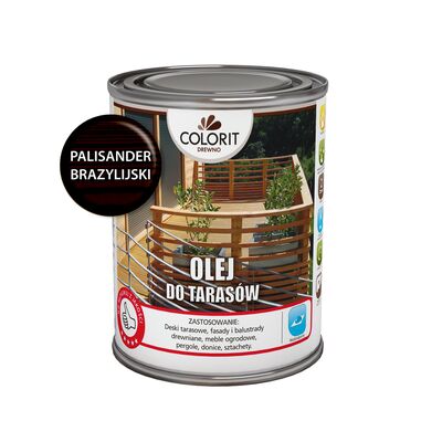 Olej do tarasów Palisander brazylijski 0,75 l
