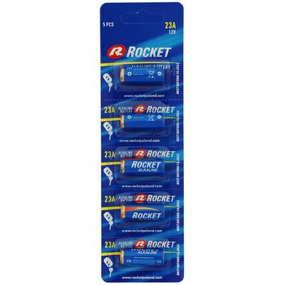 Baterie 23A blister 5 sztuk ROCKET