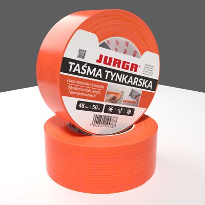 Taśma tynkarska pomarańczowa 48 mm 50 m
