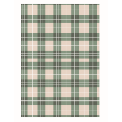 Ścierka kuchenna Tartan 45 x 65 cm zielona