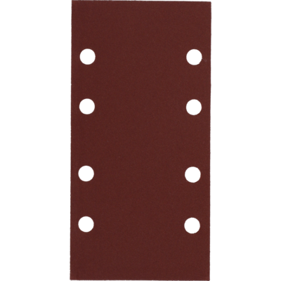 Papier ścierny na rzep z otworami 93 x 185 mm P180 5 szt. KRAFTLINE PRO