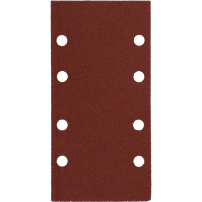 Papier ścierny na rzep z otworami 93 x 185 mm P80 5 szt. KRAFTLINE PRO