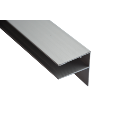 Profil aluminiowy zamykający z okapnikiem F63 2000 mm