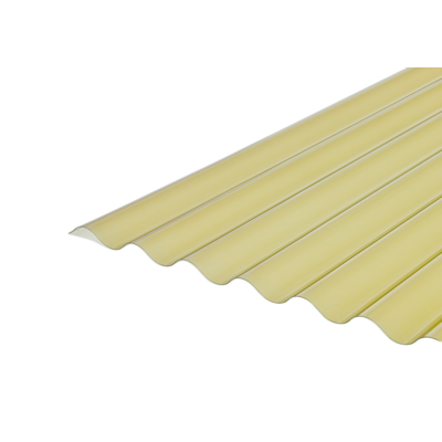 Płyta PVC dymna FALA 76/18 900 x 2000 x 0,8 mm