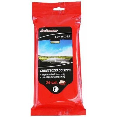 Chusteczki do szyb - 24 sztuki