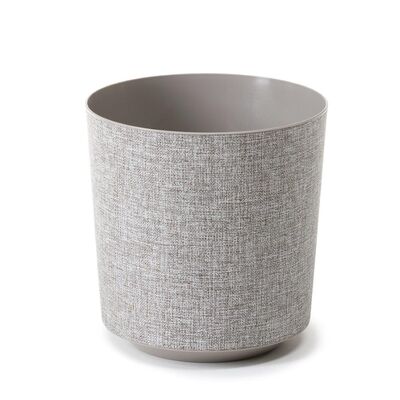 Donica GAMA 30 cm textil - b/taupe + t/k22