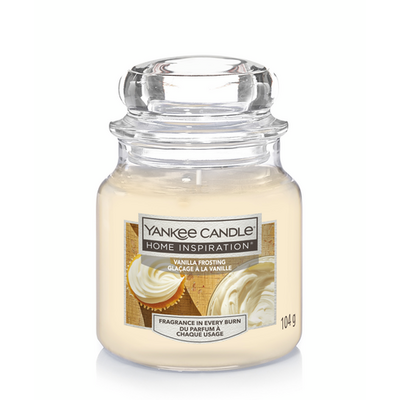 Świeca Yankee Candle Home Inspiration słoik mały Vanilla Frosting