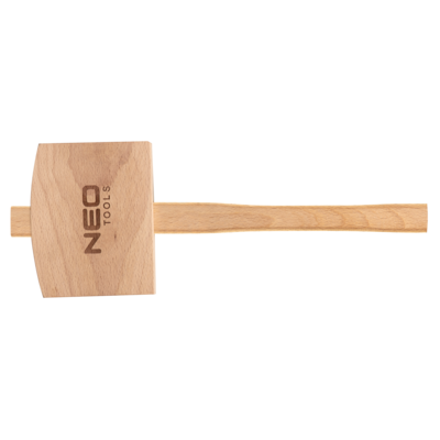 Młotek drewniany 660 g 140 x 110 x 50 mm długość 380 mm NEO