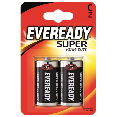 Bateria Eveready Super Heavy Duty C R14 /2