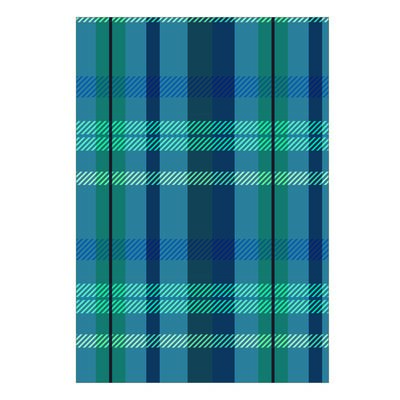 Ścierka kuchenna tkana Colorful Points 45 x 65 cm niebieski