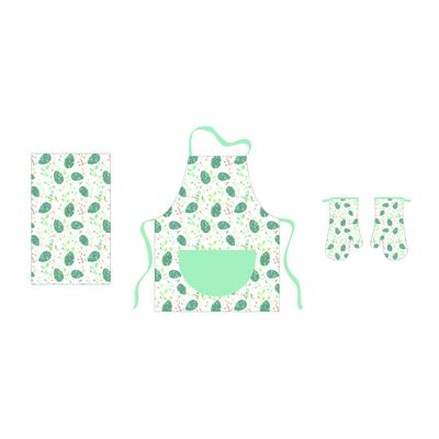 Ścierka kuchenna Festive Eggs 40 x 60 cm turkus