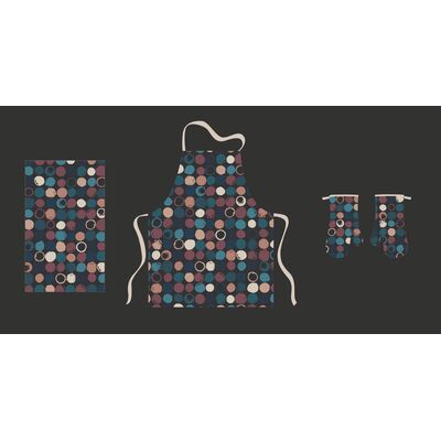 Ścierka kuchenna Colorful Points 40 x 60 cm mix