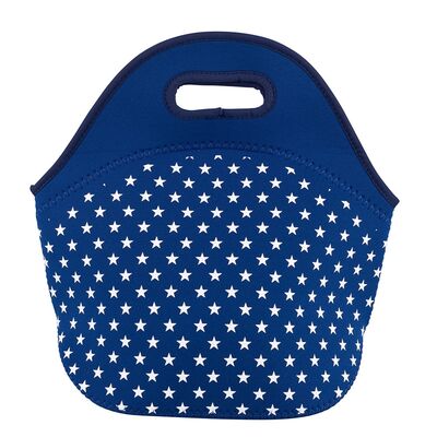 Torba termiczna na lunch box 30,5x27cm granatowa Easy morning