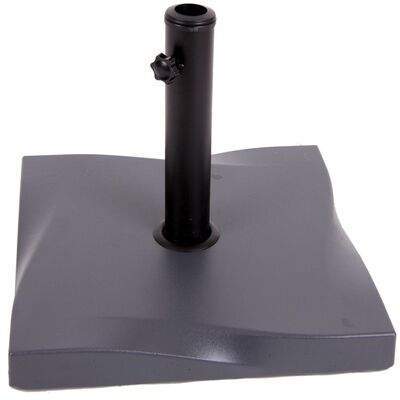 Podstawa do parasola 45 x 45 cm czarna