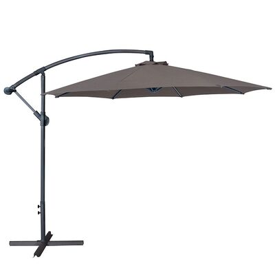 Parasol ogrodowy boczny 3 m taupe Patio