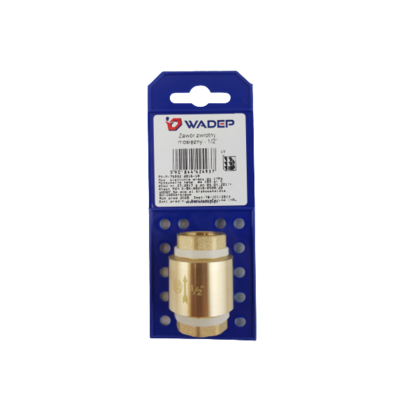 Zawór zwrotny mosiężny - 1/2