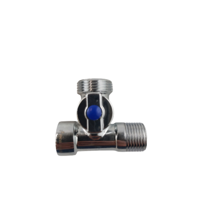 Zawór kulowy trójdrożny - 1/2