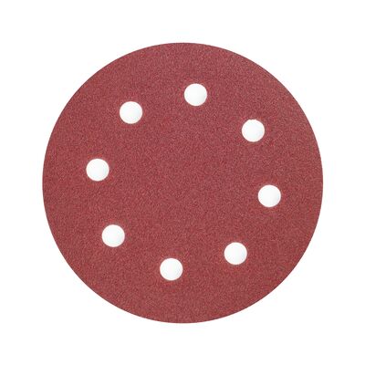 Tarczki ścierne z otworami do szlifierek do gipsu DEDRA DED77641 180 mm, gr.60, 5 szt.