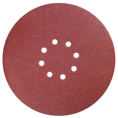 Tarczki ścierne z otworami do szlifierek do gipsu DED7749a2 225 mm, gr.100, 5 szt. DEDRA