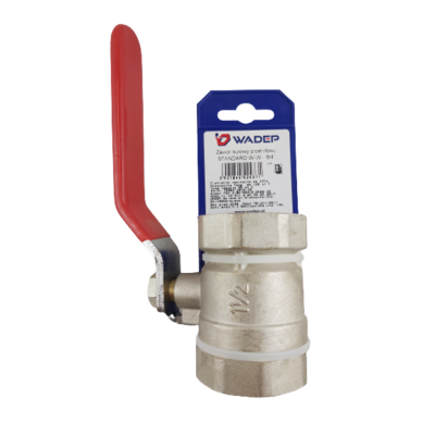 Zawór kulowy przelotowy STANDARD W-W - 6/4