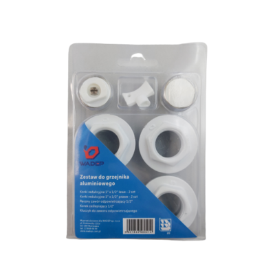 Zestaw do grzejnika aluminiowego - 1