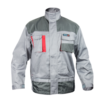 DEDRA Bluza ochronna BH3BL-L L/52, szara, Comfort line 190g/m2