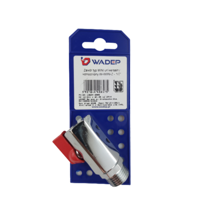 Zawór typ MINI uniwersalny W-W/W-Z - 1/2