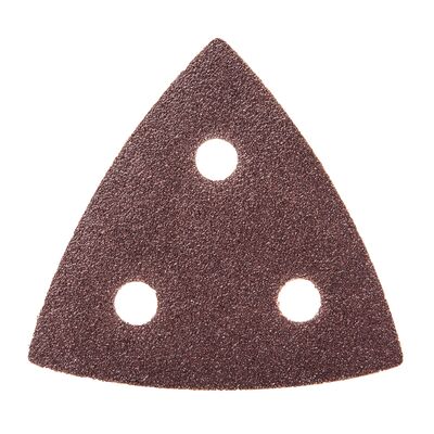 Papier ścierny do szlifierki DEDRA DED794573 trójkątne, delta, gr., 100, 80 x 80 x 80 mm, do DED79456, 5 szt