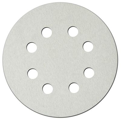 Tarczki ścierne z otworami do szlifierek do gipsu DEDRA DED7764w2 białe, 180 mm, gr.100, rzep, 5 szt