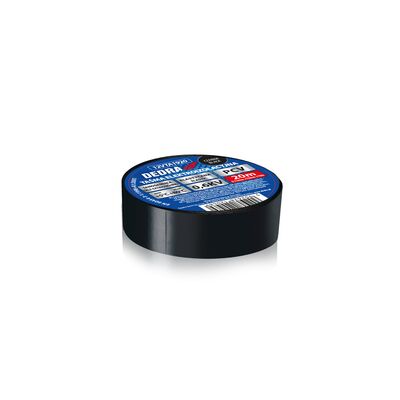 Dedra taśma elektroizolacyjna pvc 12vta1933 czarna 19 mm x 33m