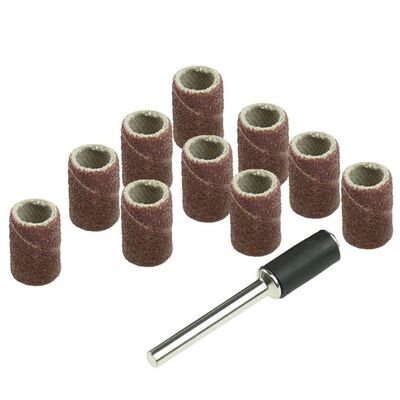 Taśma szlifierska 6.3 mm, k60, k120 DEDRA 08t600 zestaw 11 szt