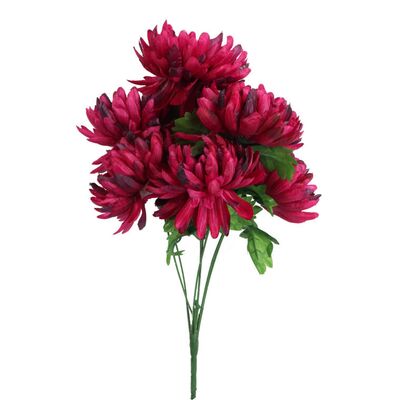 Bukiet 7 mega chryzantem premium 60 x 20 cm