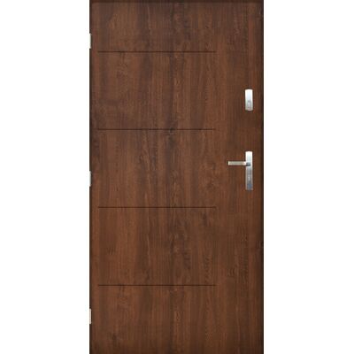 Drzwi zewnętrzne TOKIO Orzech 90 lewe