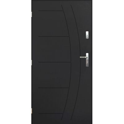 Drzwi zewnętrzne EFEZ antracyt 80 lewe
