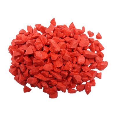 Kamienie dekoracyjne czerwone 0,5 kg