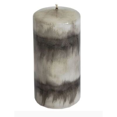 Świeca klubowa czarna 6 x 12 cm santa ana