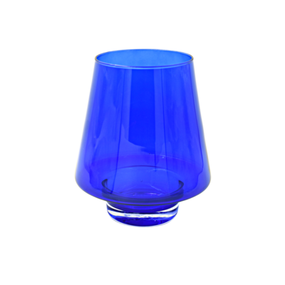 Wazon dekoracyjny Kofi kobaltowy 18 x 22 cm 7502