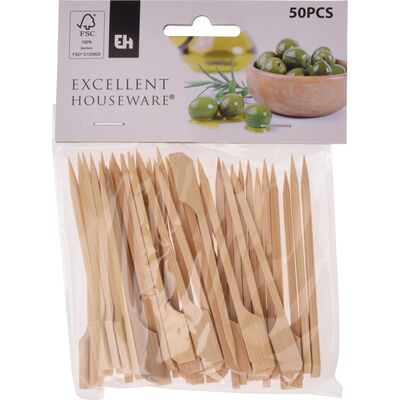 Szaszłyki do tapas 9 cm 50 sztuk