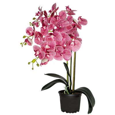 Storczyk sztuczny 3 pędy 80 cm 9062