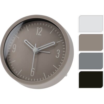 Budzik 4 kolory bater aa 9 cm