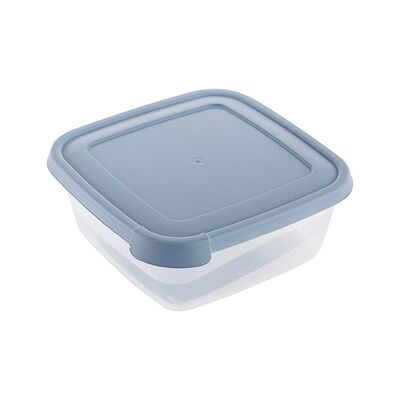 Pojemnik do żywności kwadratowy niebieski 250 ml