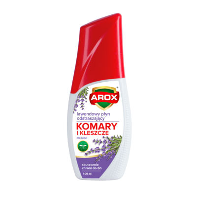 AROX Ekologiczny płyn odstraszający na komary i kleszcze 100 ml