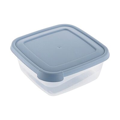 Pojemnik do żywności kwadratowy niebieski 500 ml