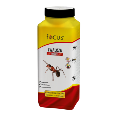 Granulat zwalcza mrówki butelka 900 g Focus